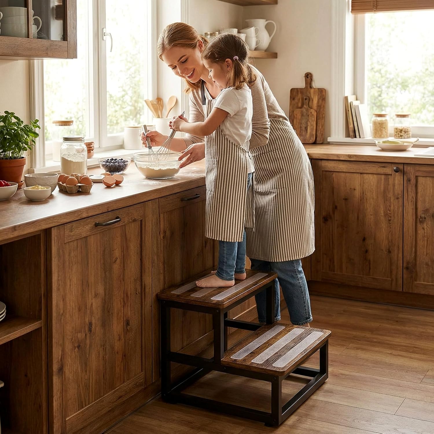 Blue Pinafore Denim Dress