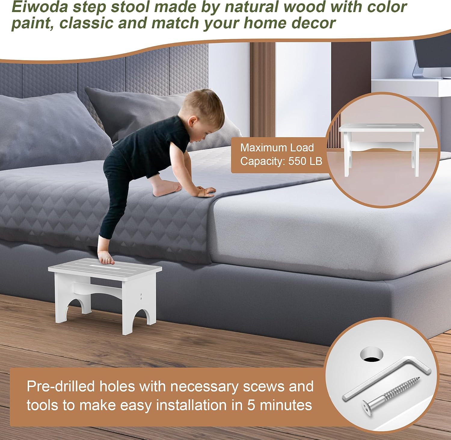 Blue Pinafore Denim Dress