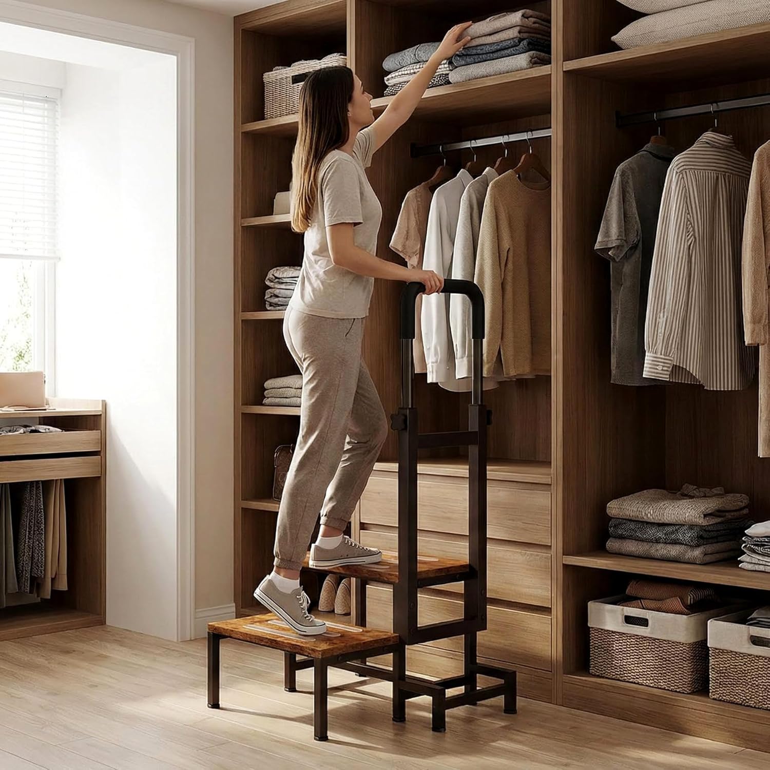 Blue Pinafore Denim Dress