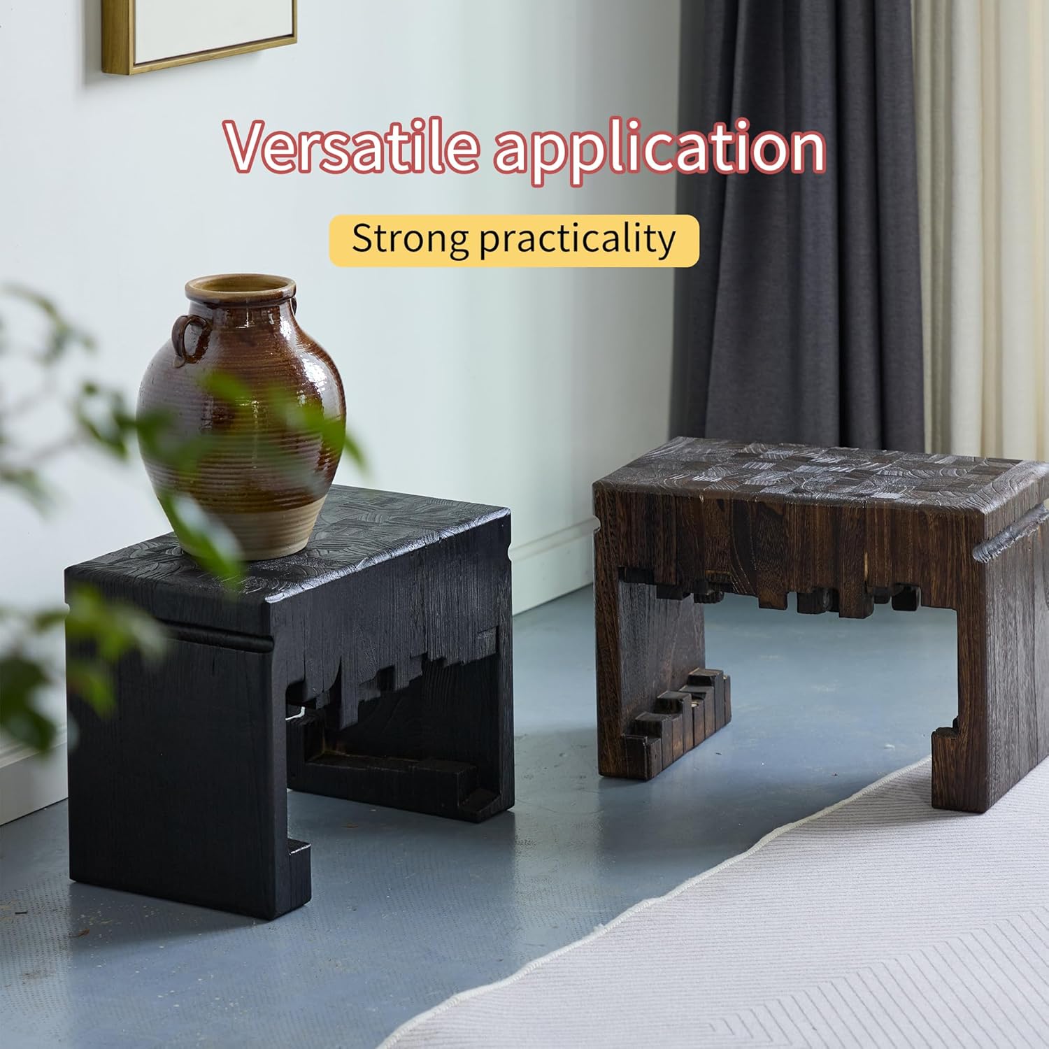 Blue Pinafore Denim Dress