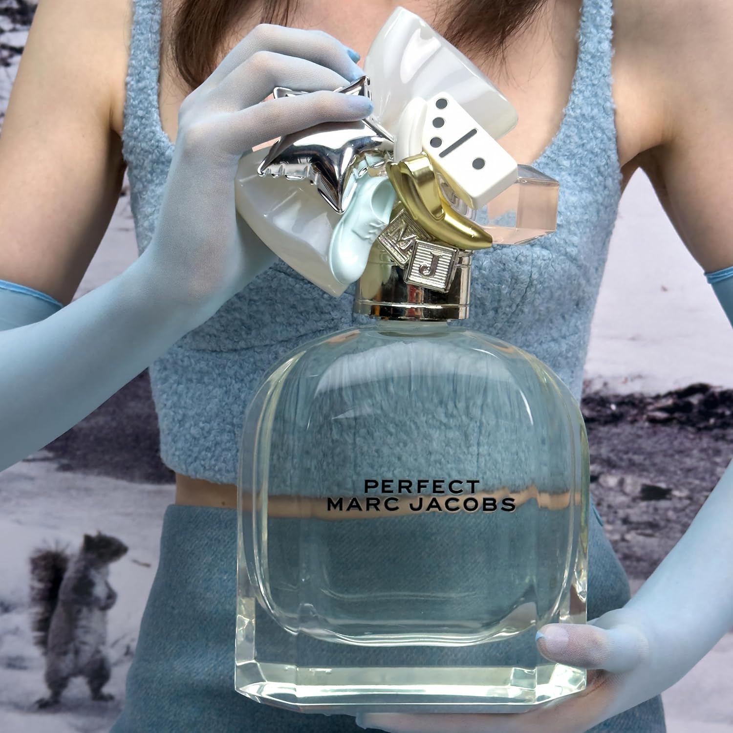 Blue Pinafore Denim Dress
