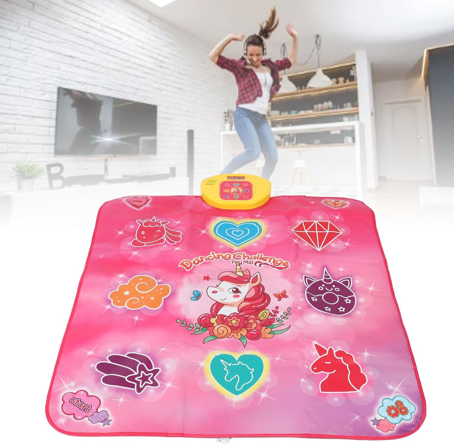 Blue Pinafore Denim Dress