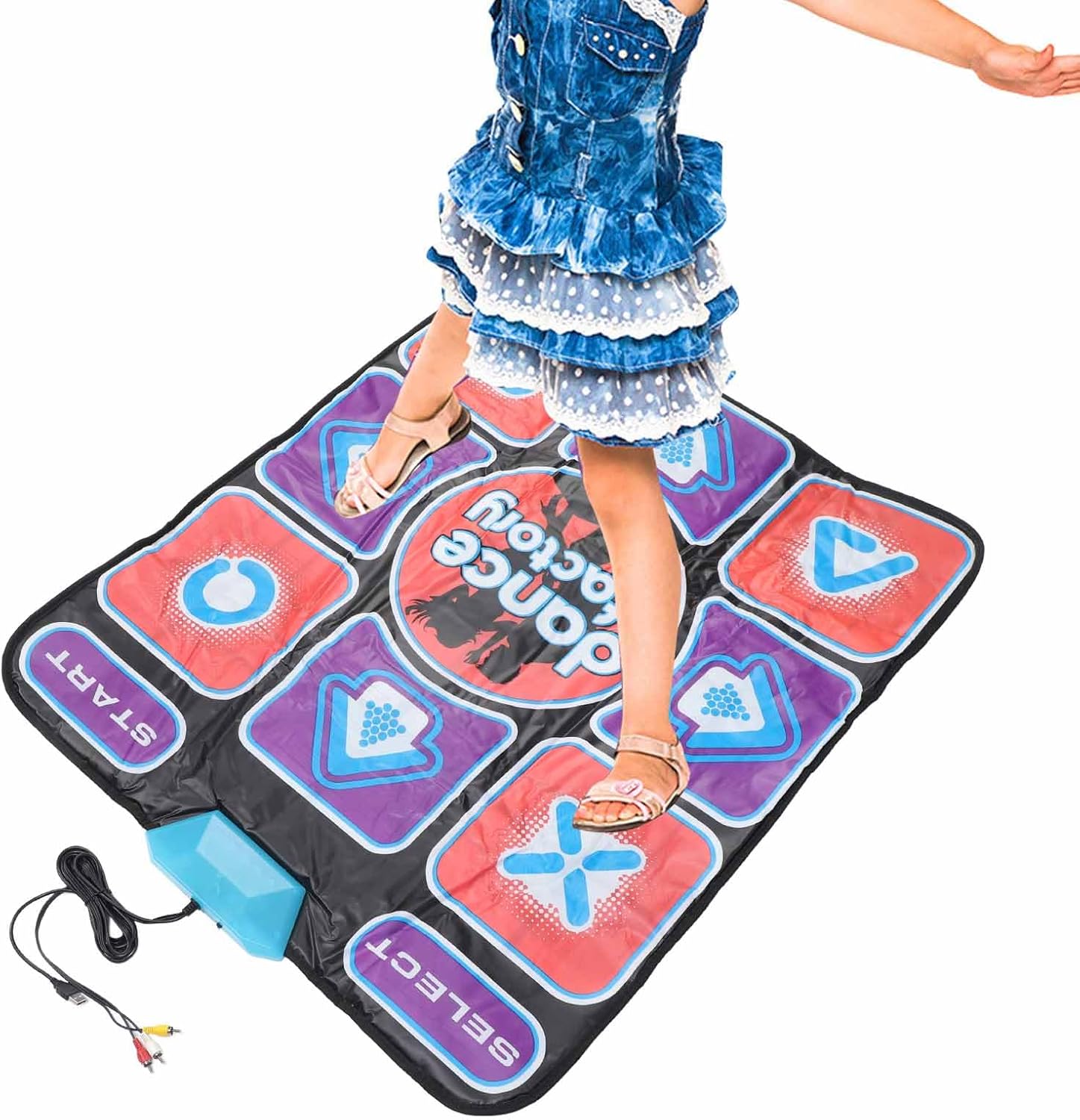 Blue Pinafore Denim Dress