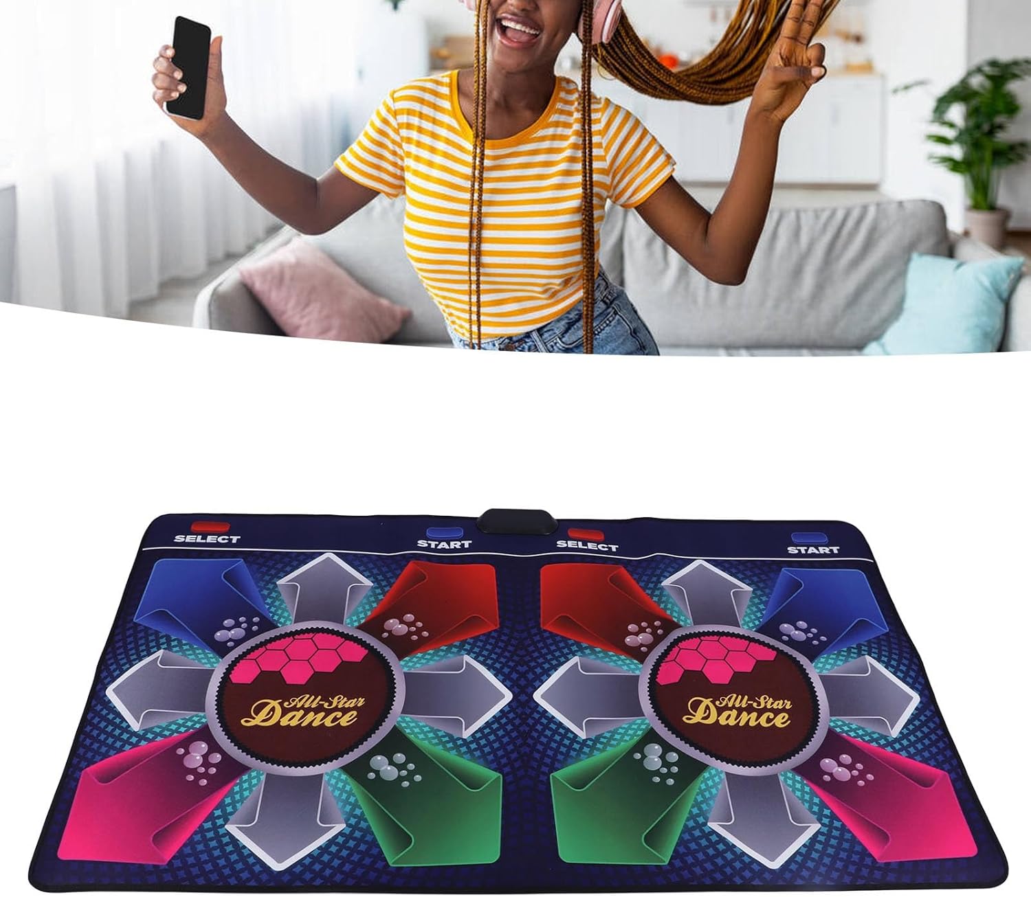 Blue Pinafore Denim Dress