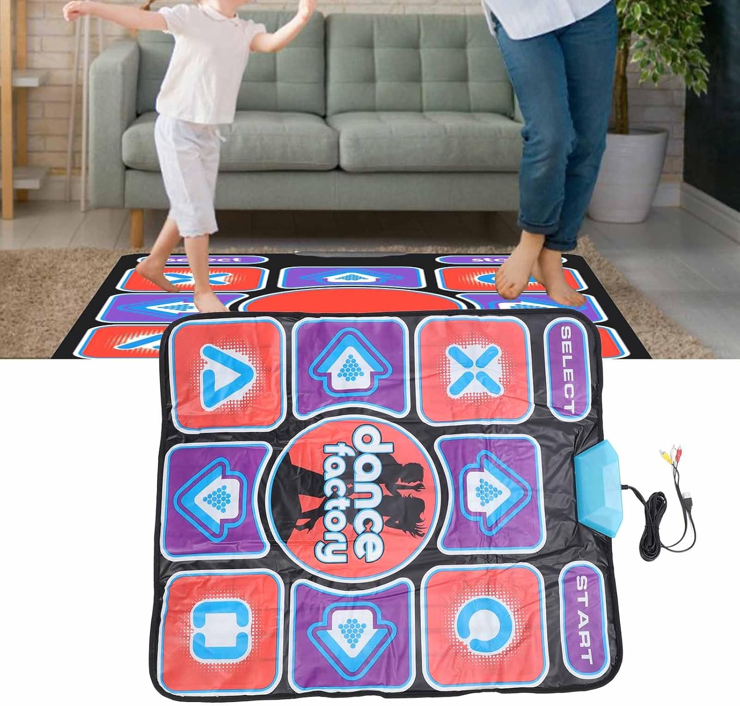 Blue Pinafore Denim Dress