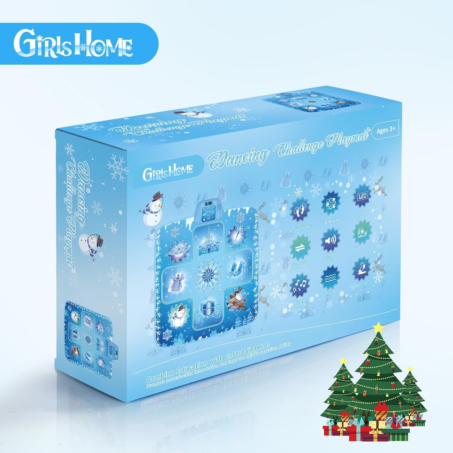 Blue Pinafore Denim Dress