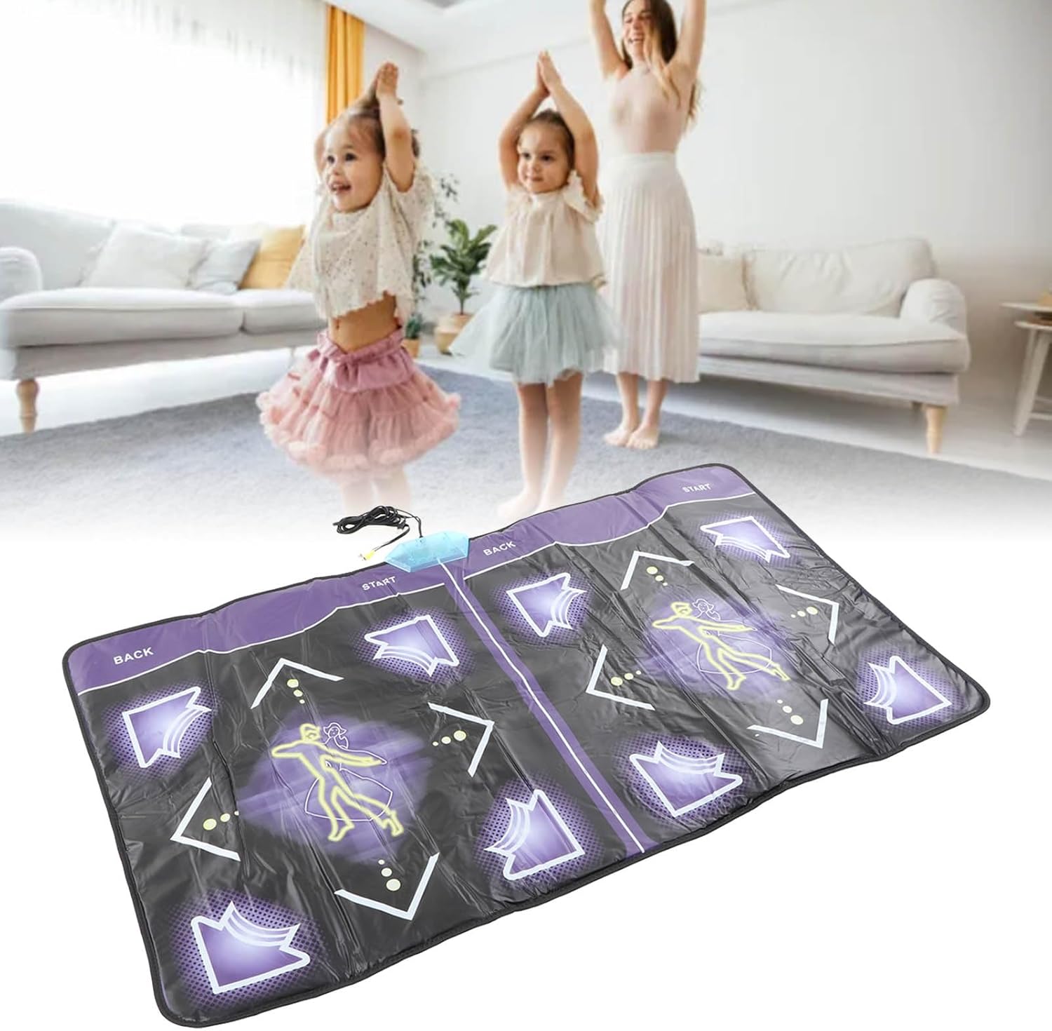 Blue Pinafore Denim Dress