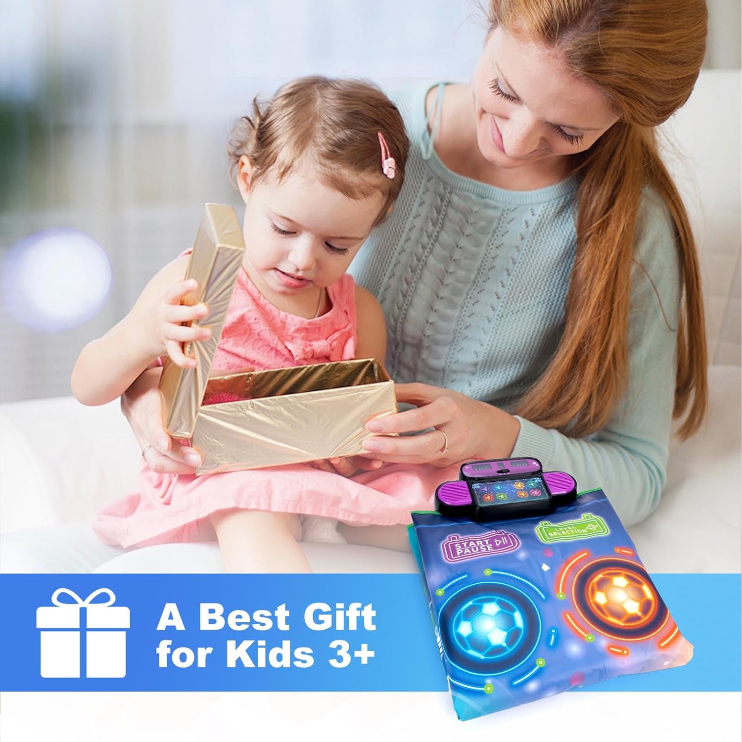 Blue Pinafore Denim Dress