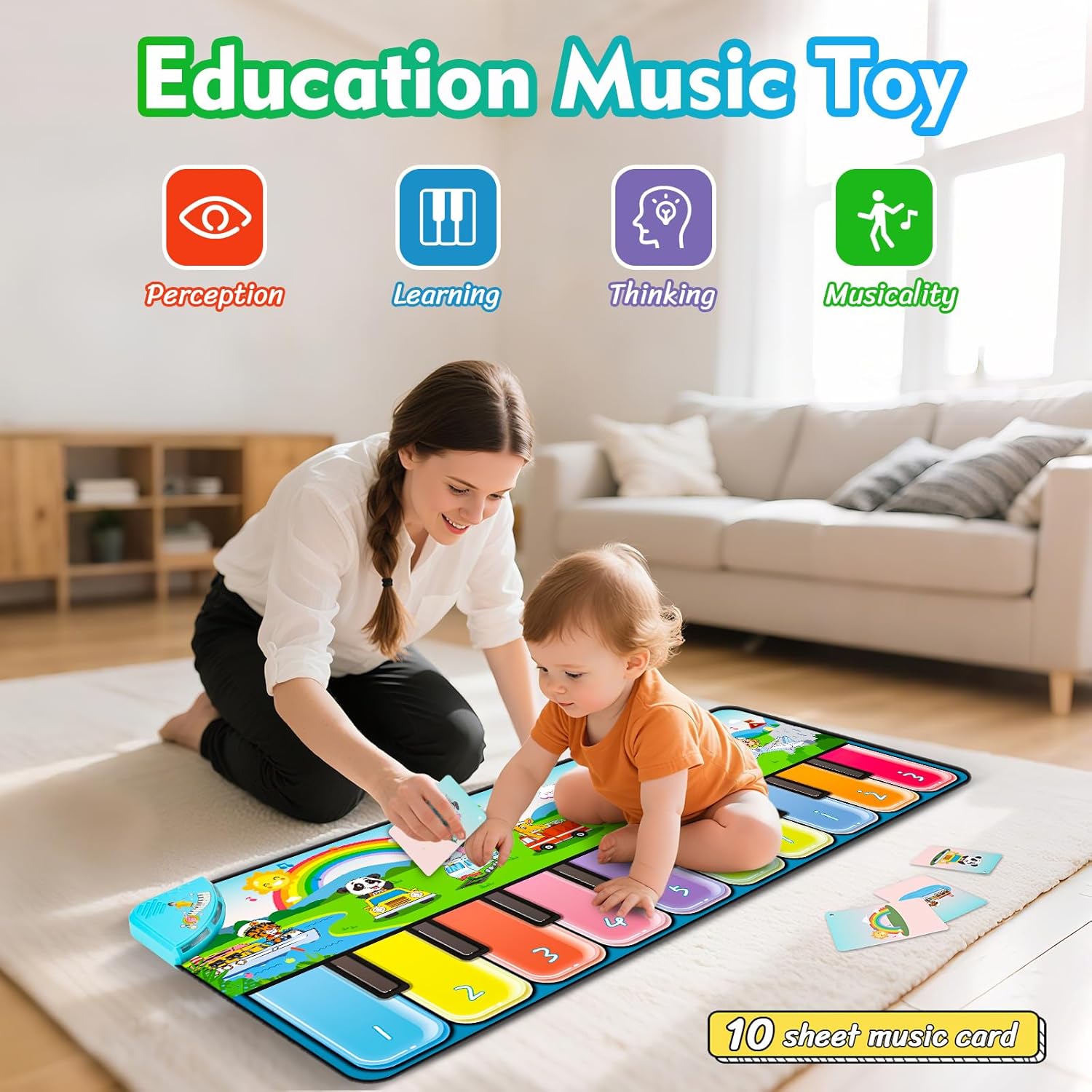 Blue Pinafore Denim Dress