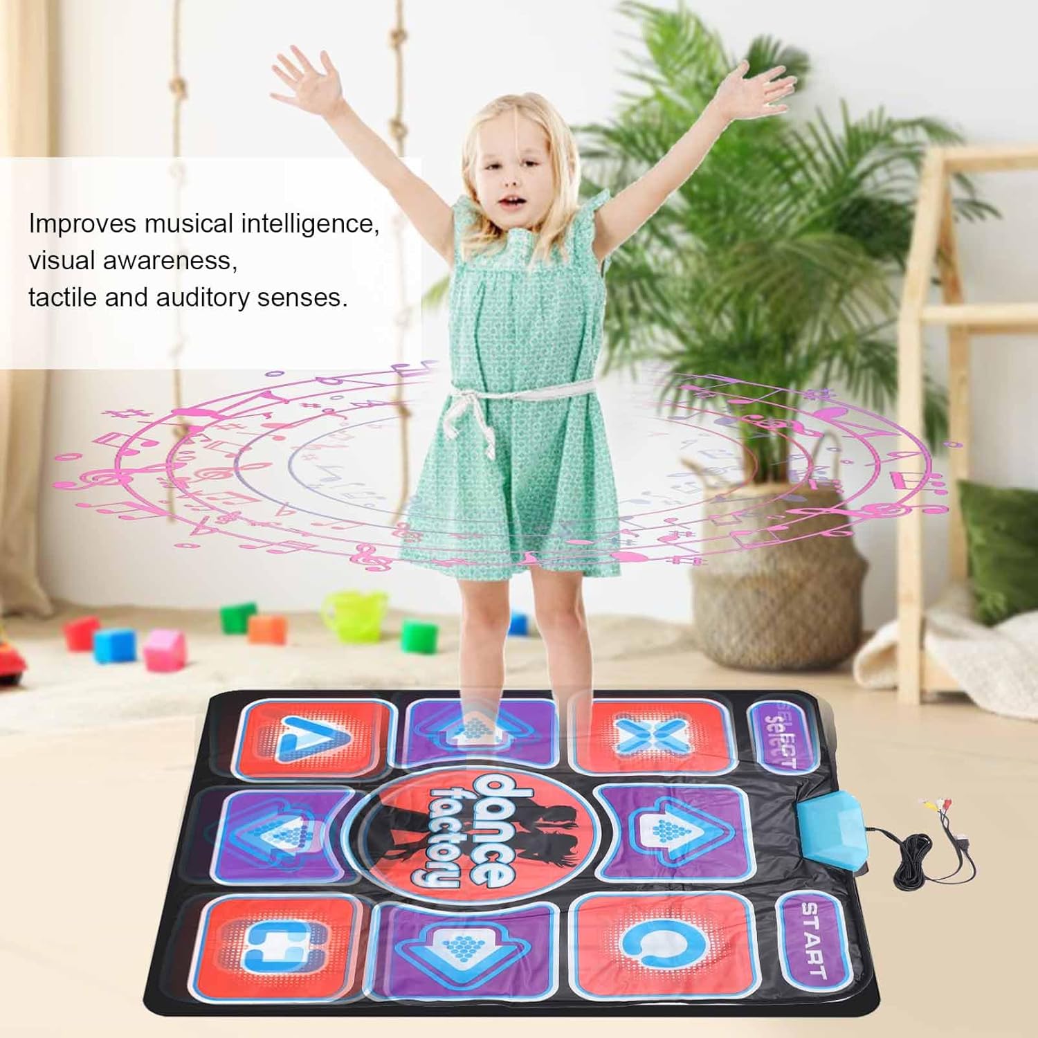 Blue Pinafore Denim Dress