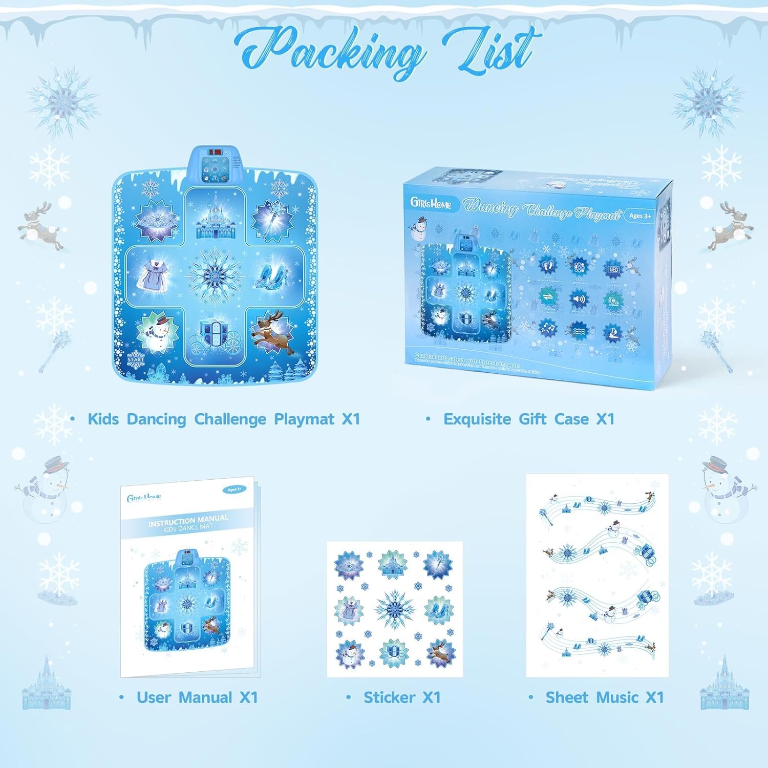 Blue Pinafore Denim Dress