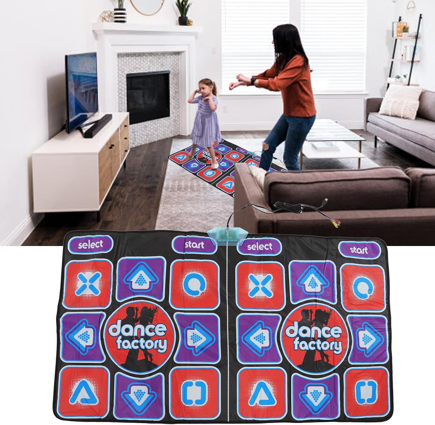 Blue Pinafore Denim Dress