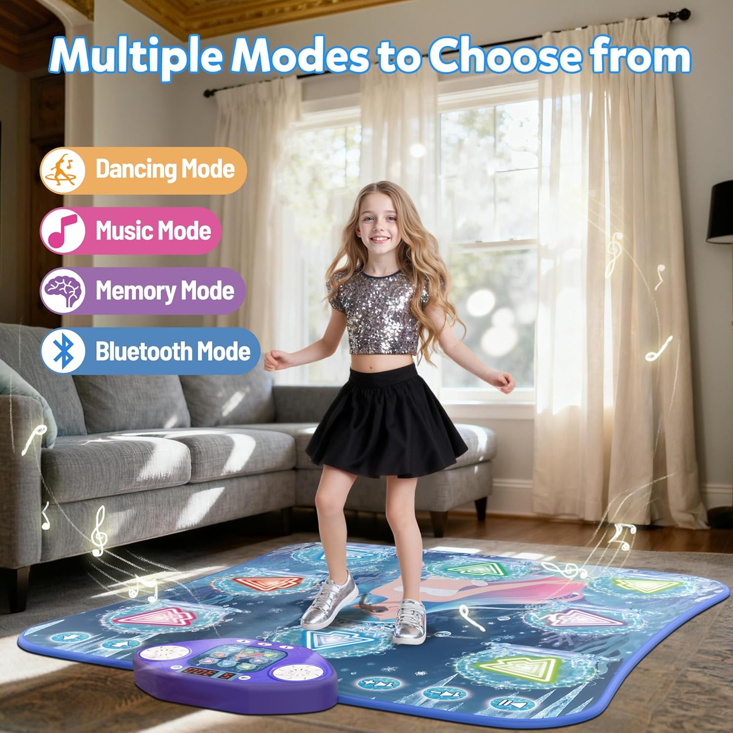 Blue Pinafore Denim Dress