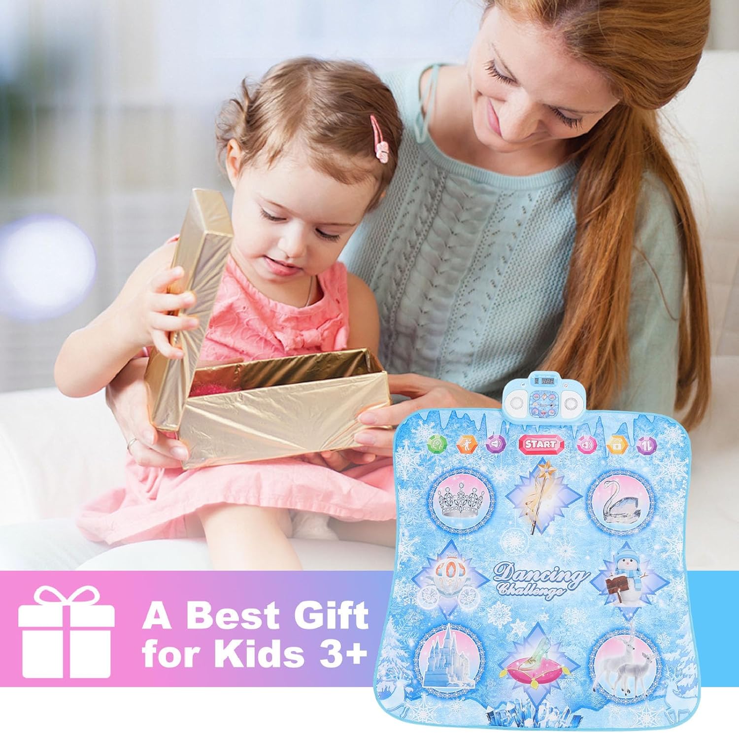 Blue Pinafore Denim Dress