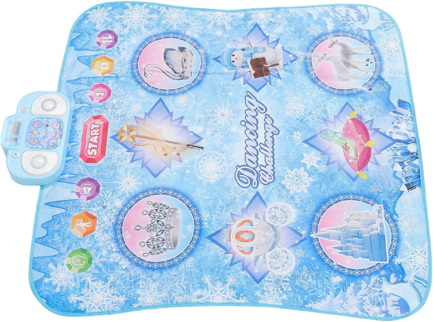 Blue Pinafore Denim Dress