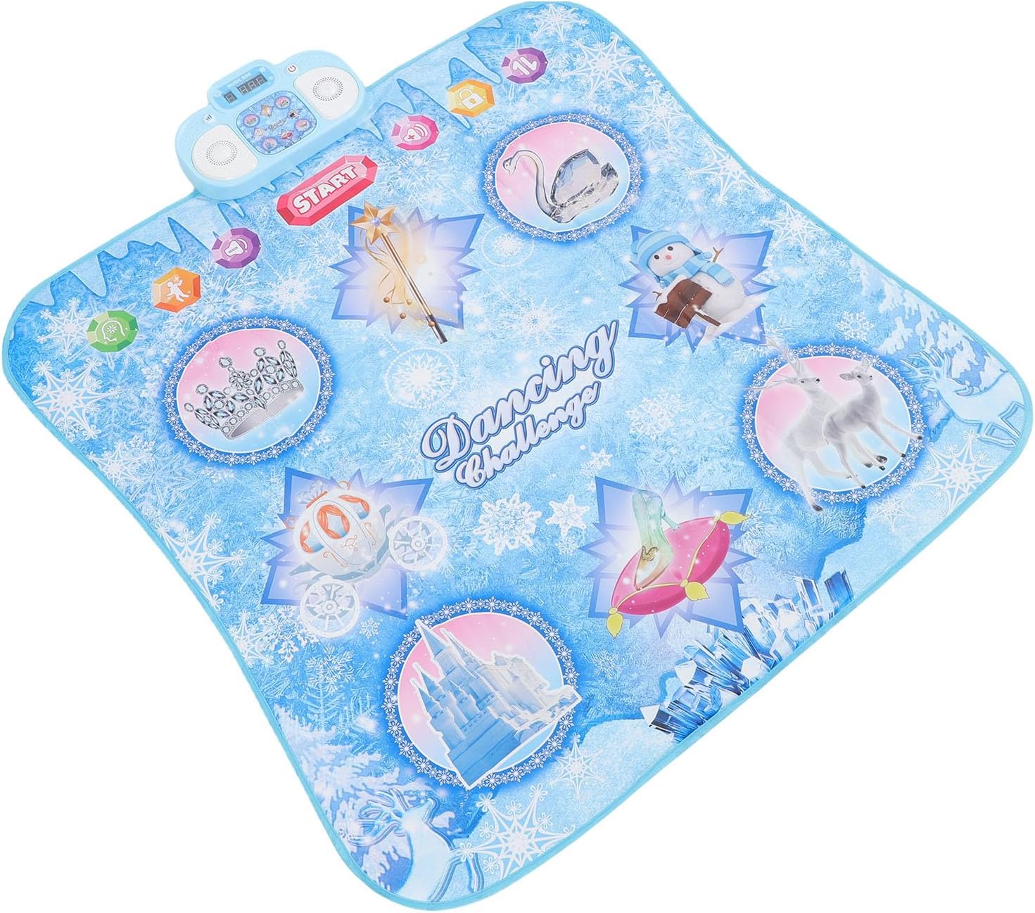 Blue Pinafore Denim Dress