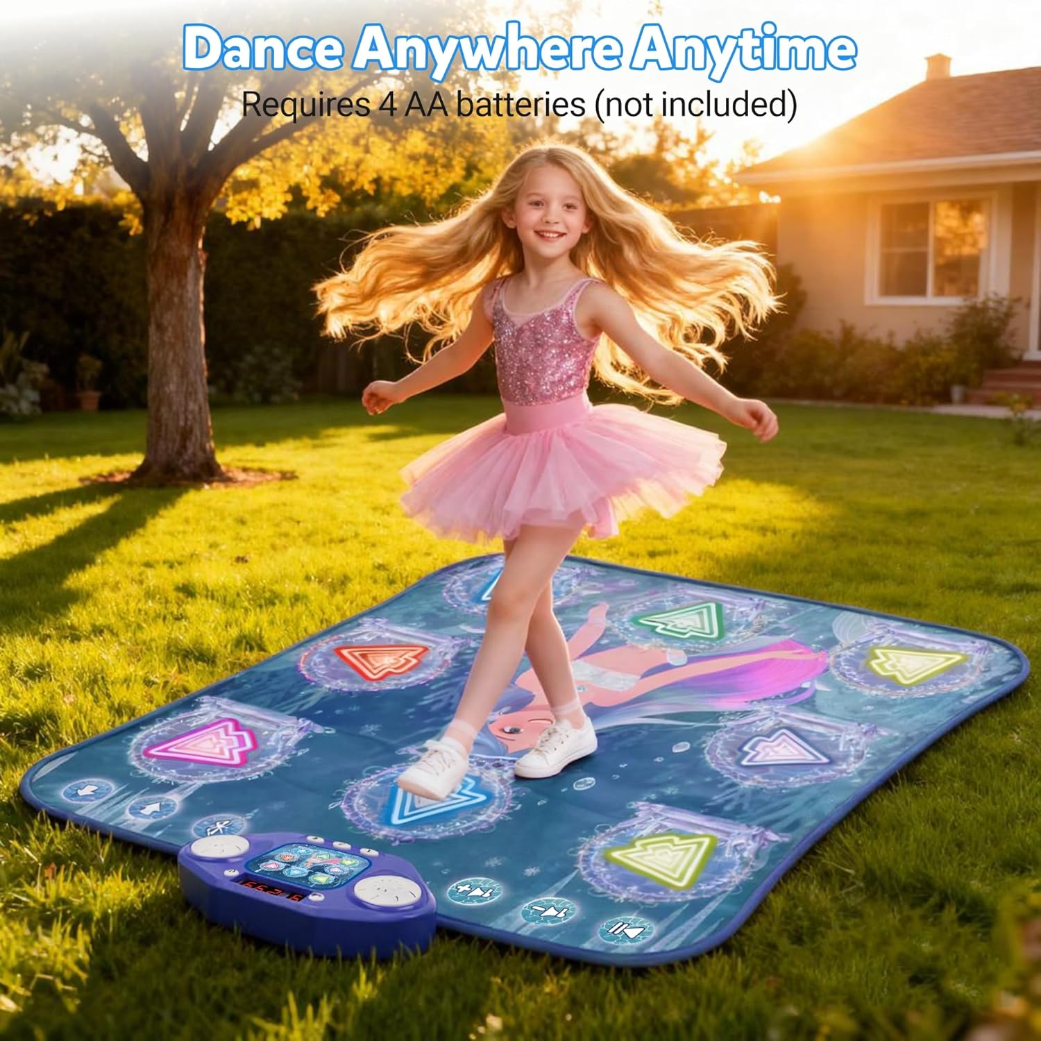 Blue Pinafore Denim Dress