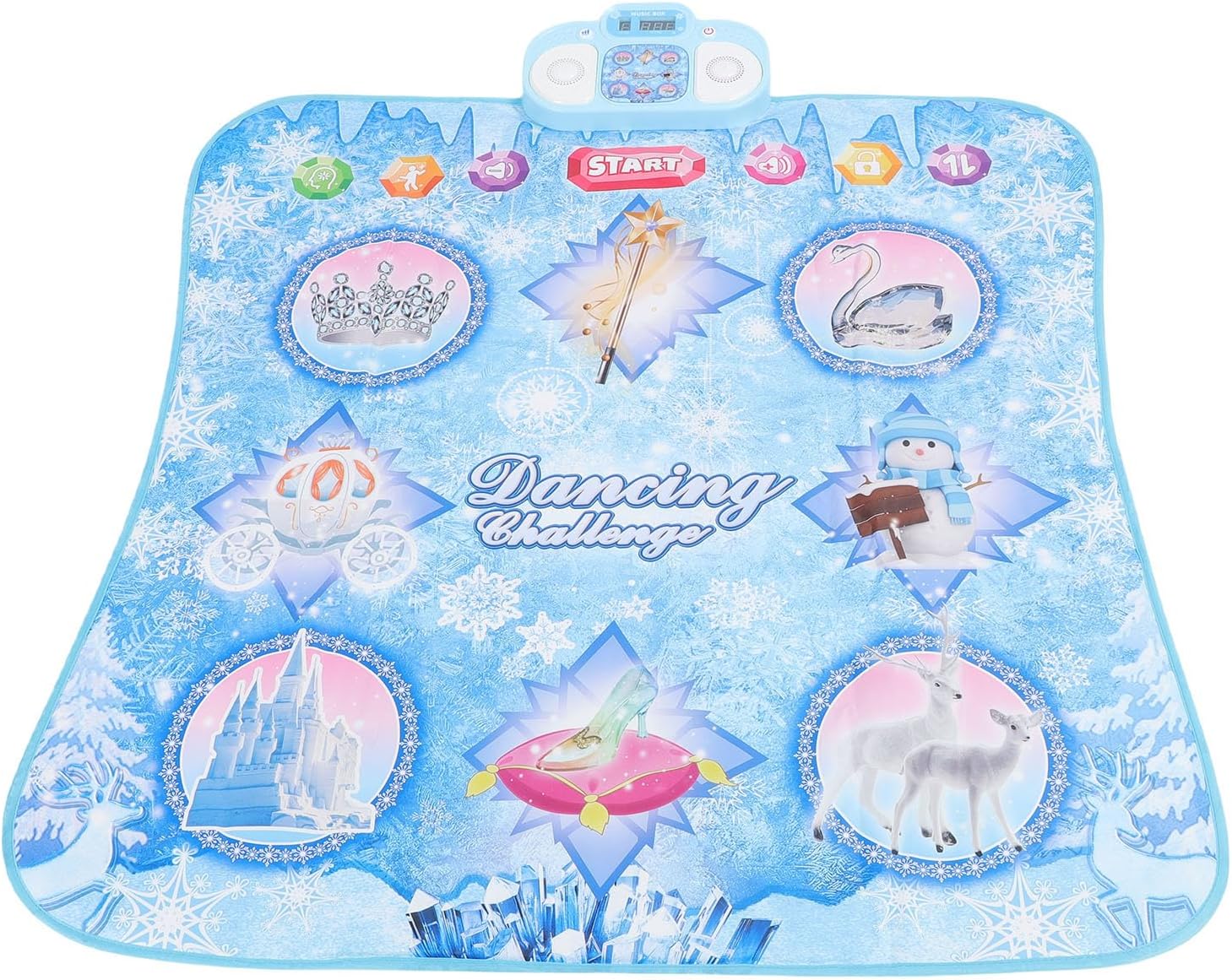 Blue Pinafore Denim Dress