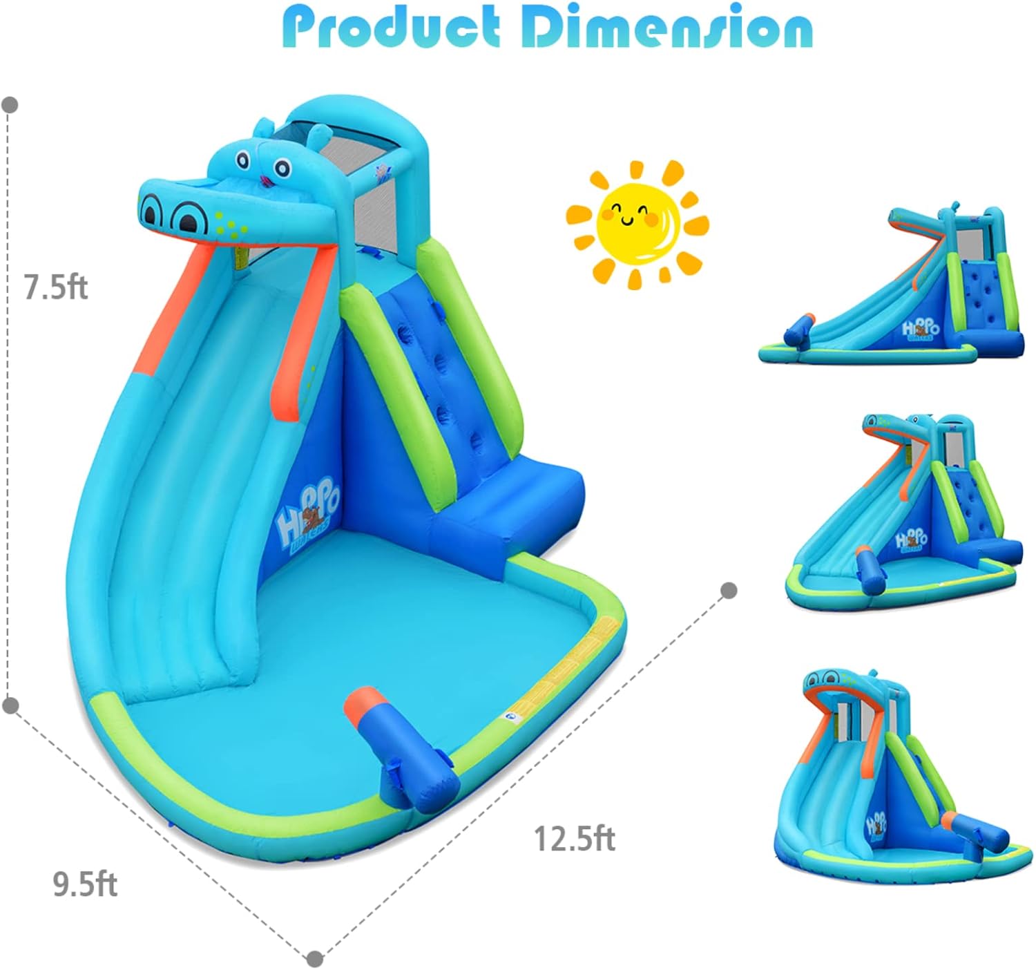 Blue Pinafore Denim Dress