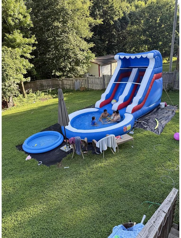 Blue Pinafore Denim Dress