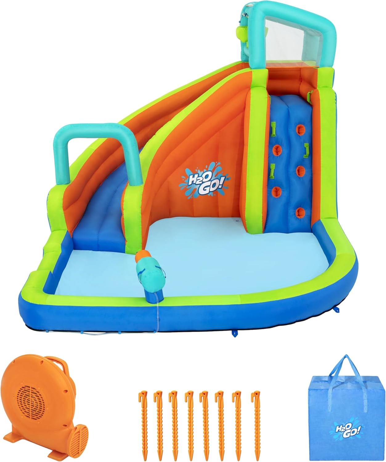 Blue Pinafore Denim Dress