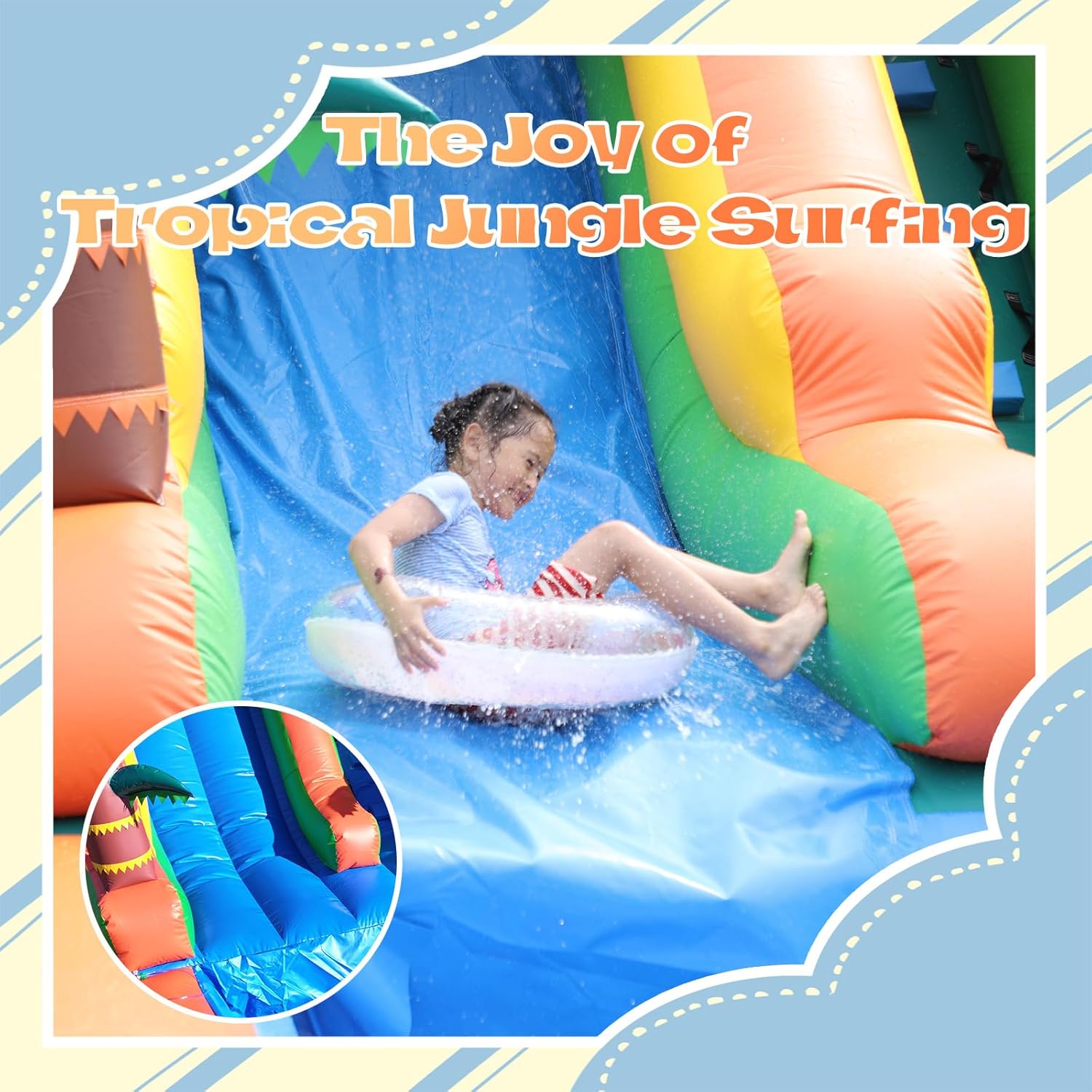 Blue Pinafore Denim Dress