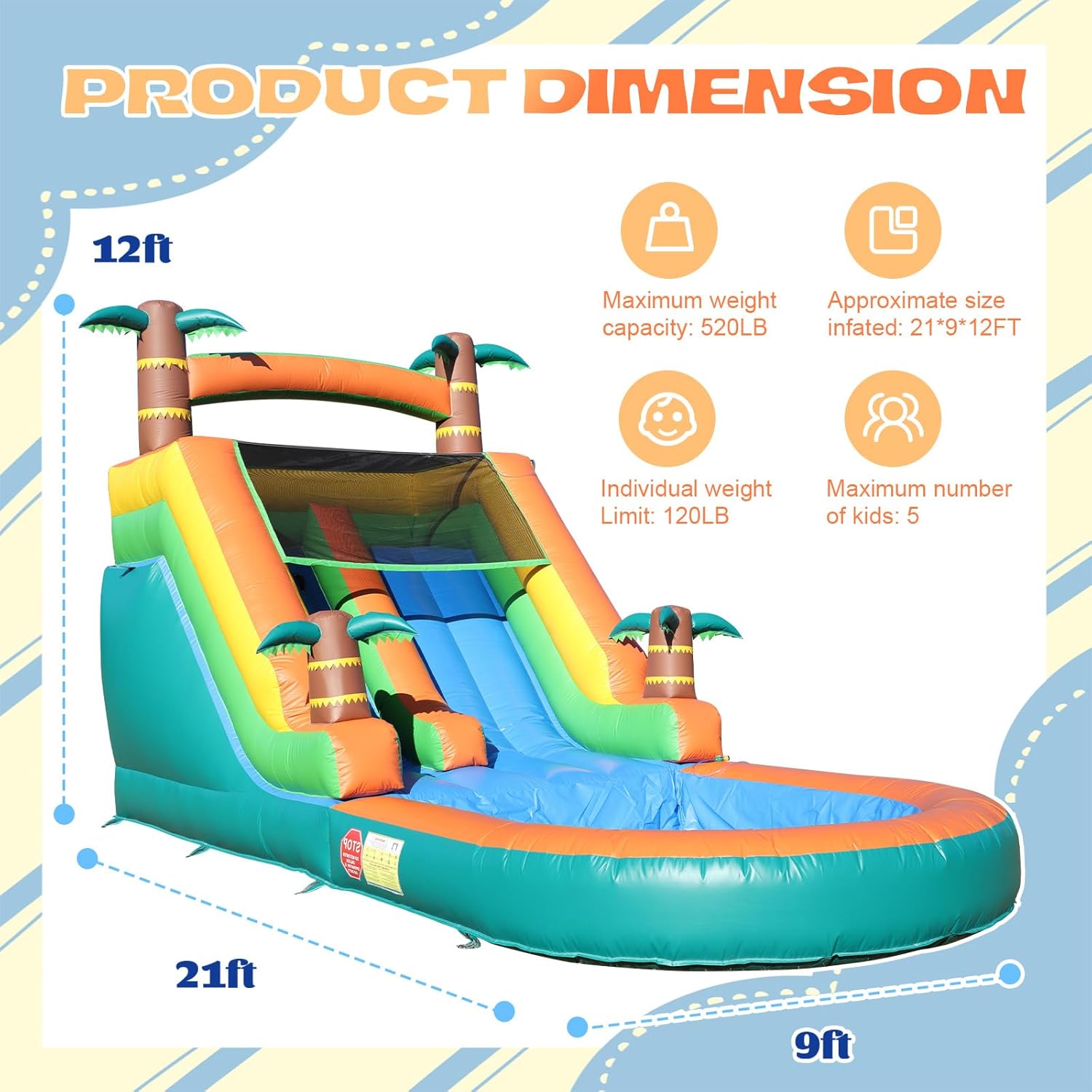 Blue Pinafore Denim Dress