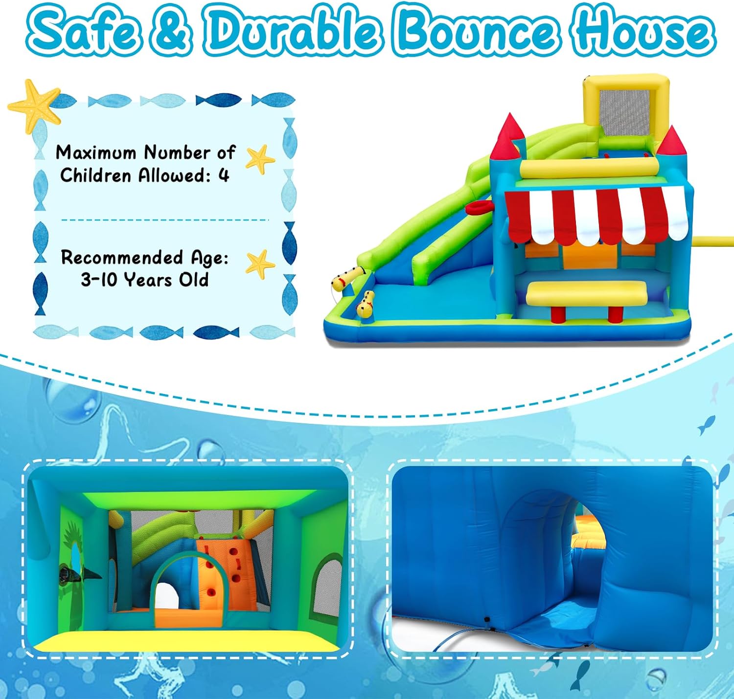 Blue Pinafore Denim Dress