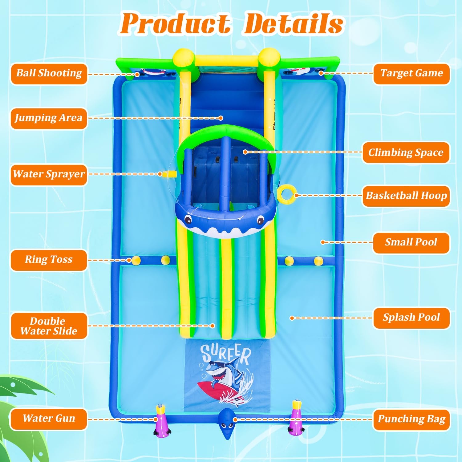 Blue Pinafore Denim Dress