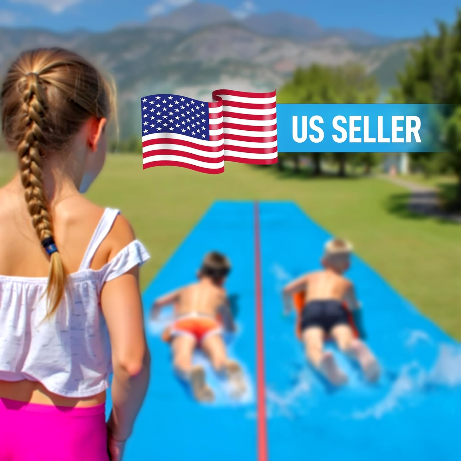 Blue Pinafore Denim Dress