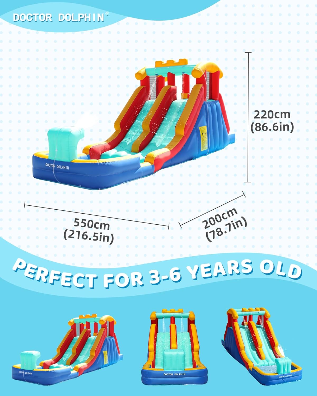 Blue Pinafore Denim Dress