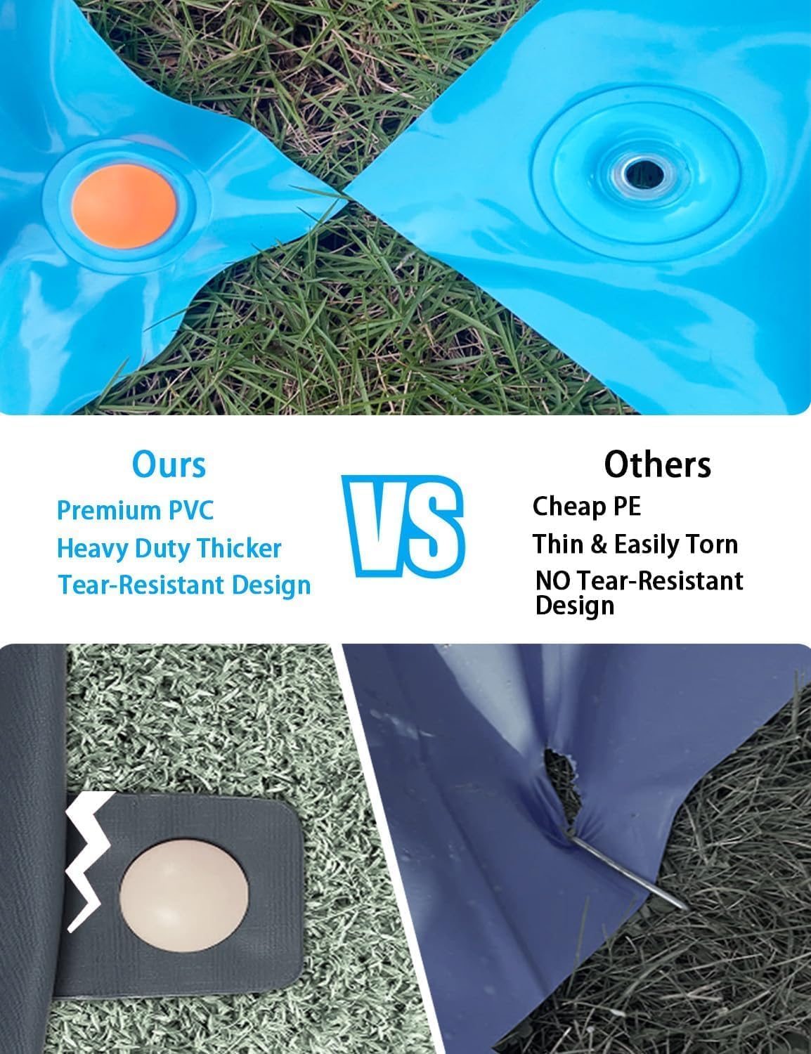 Blue Pinafore Denim Dress