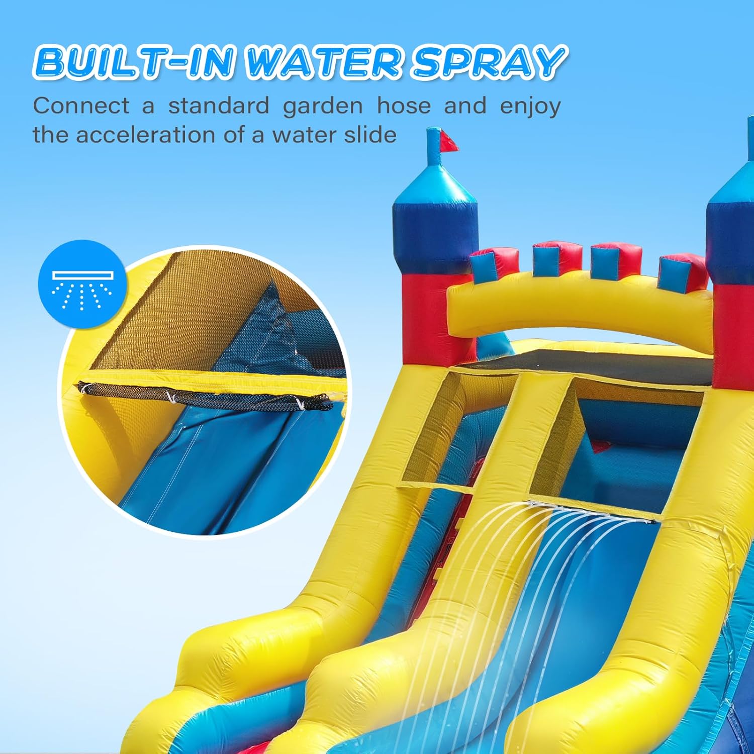 Blue Pinafore Denim Dress