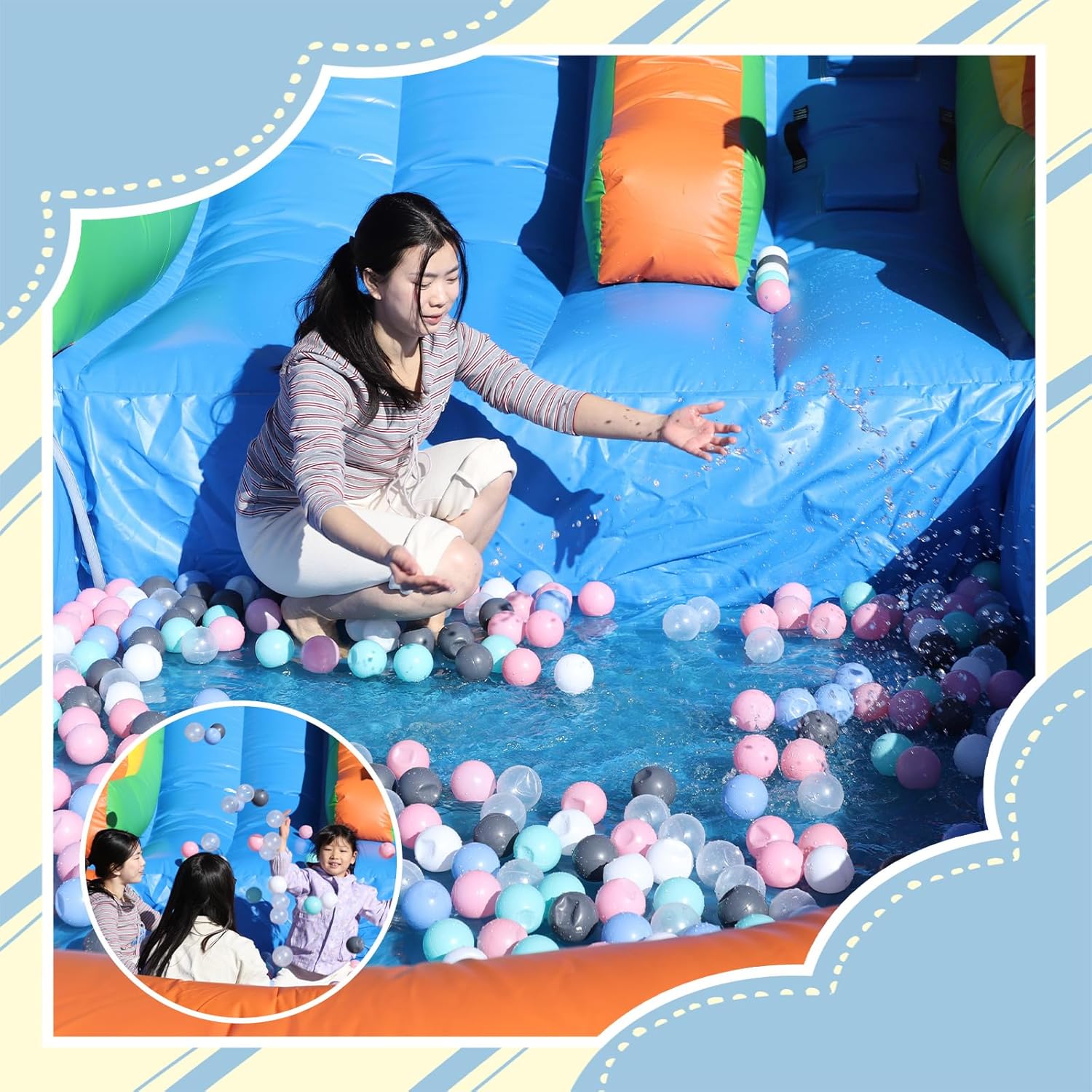 Blue Pinafore Denim Dress