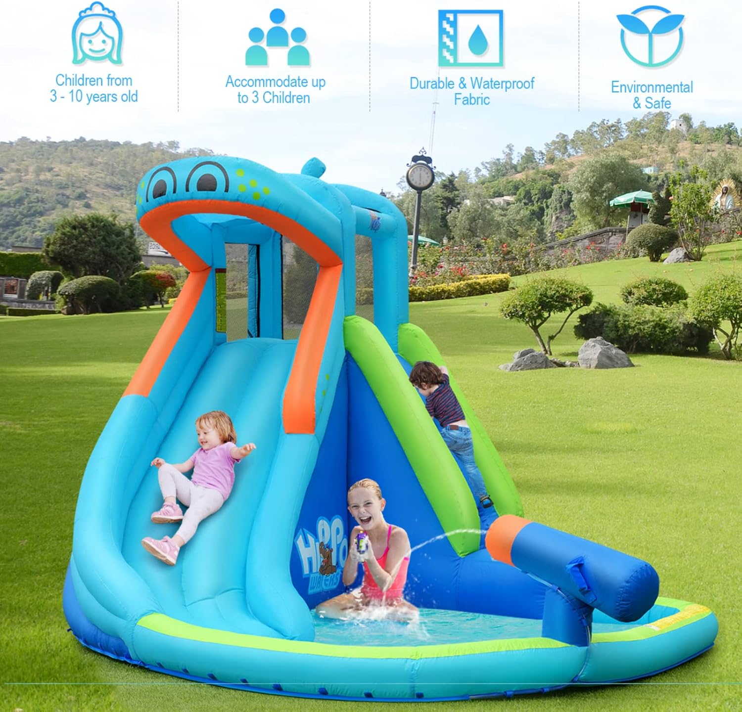 Blue Pinafore Denim Dress