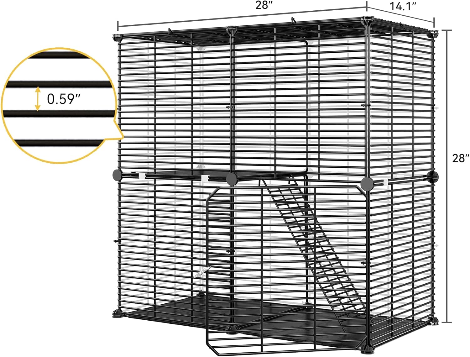 Blue Pinafore Denim Dress