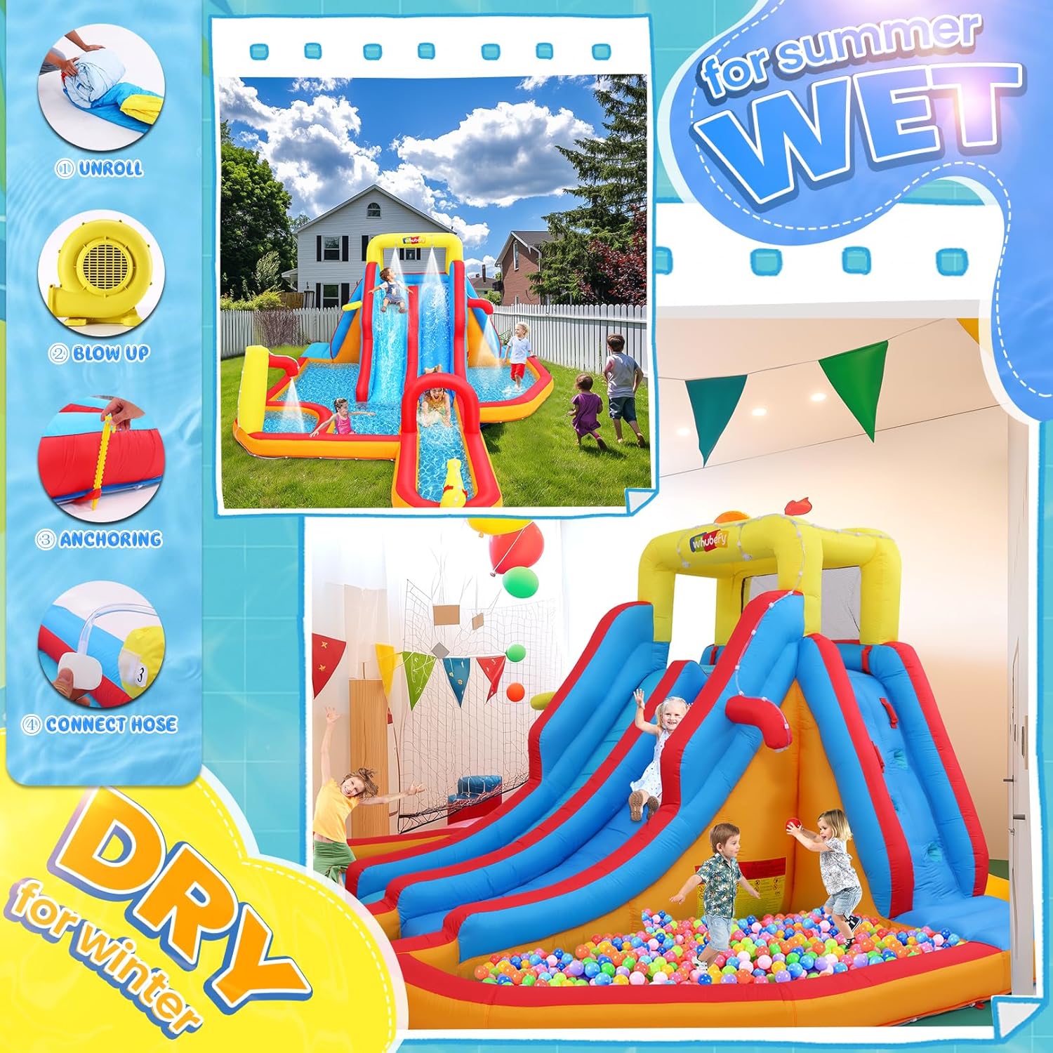 Blue Pinafore Denim Dress