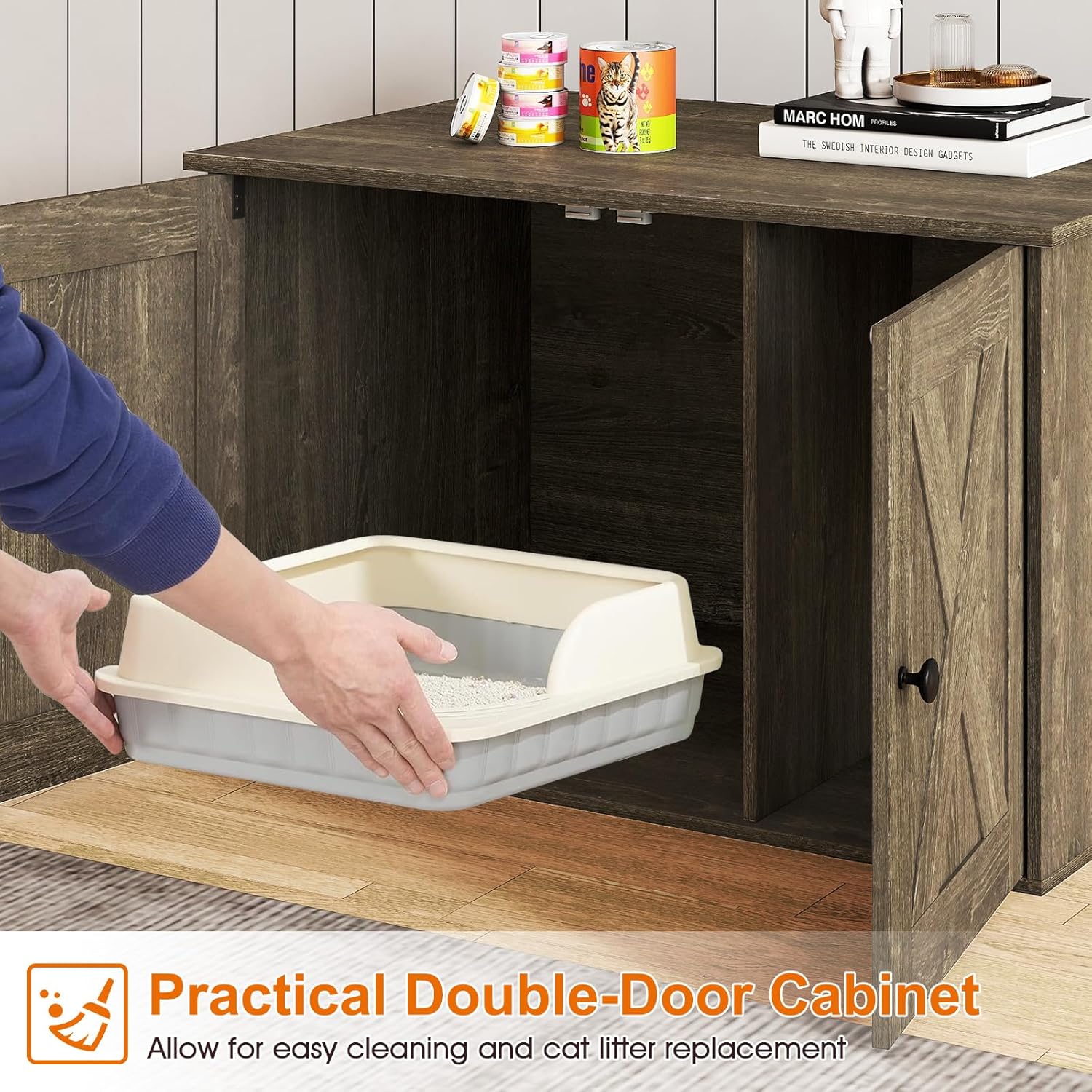 Blue Pinafore Denim Dress