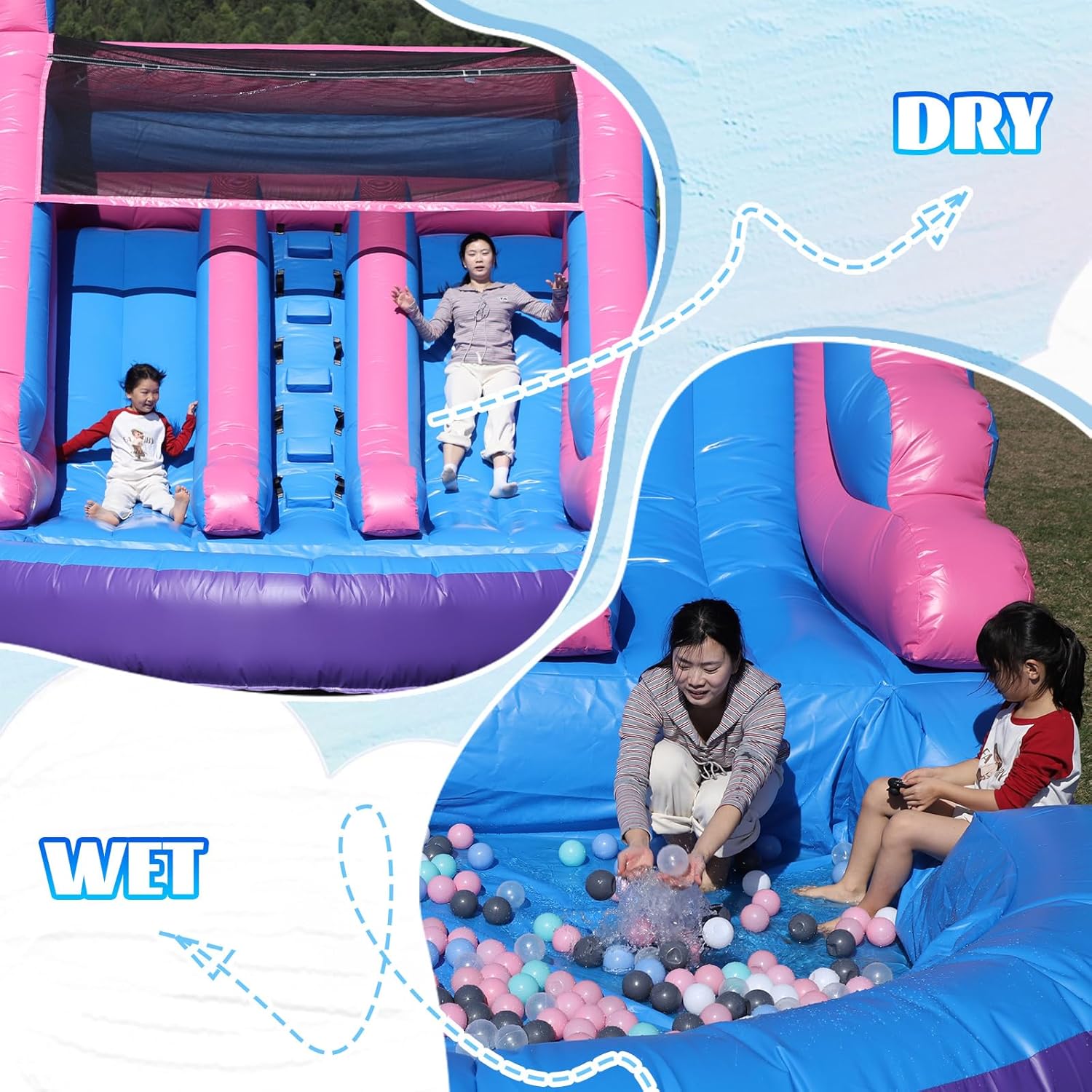 Blue Pinafore Denim Dress