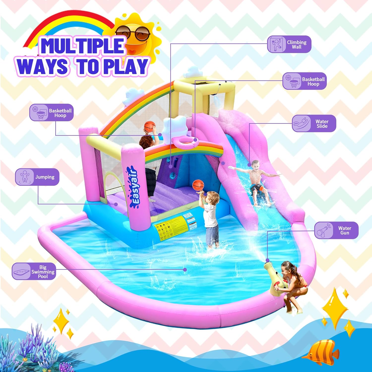 Blue Pinafore Denim Dress