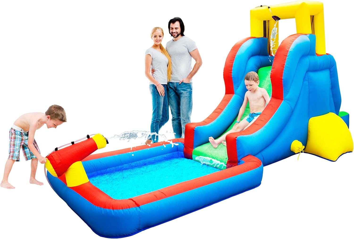 Blue Pinafore Denim Dress