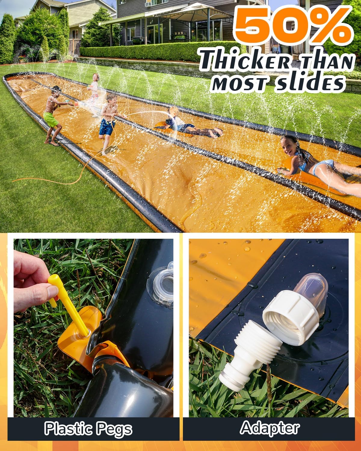 Blue Pinafore Denim Dress