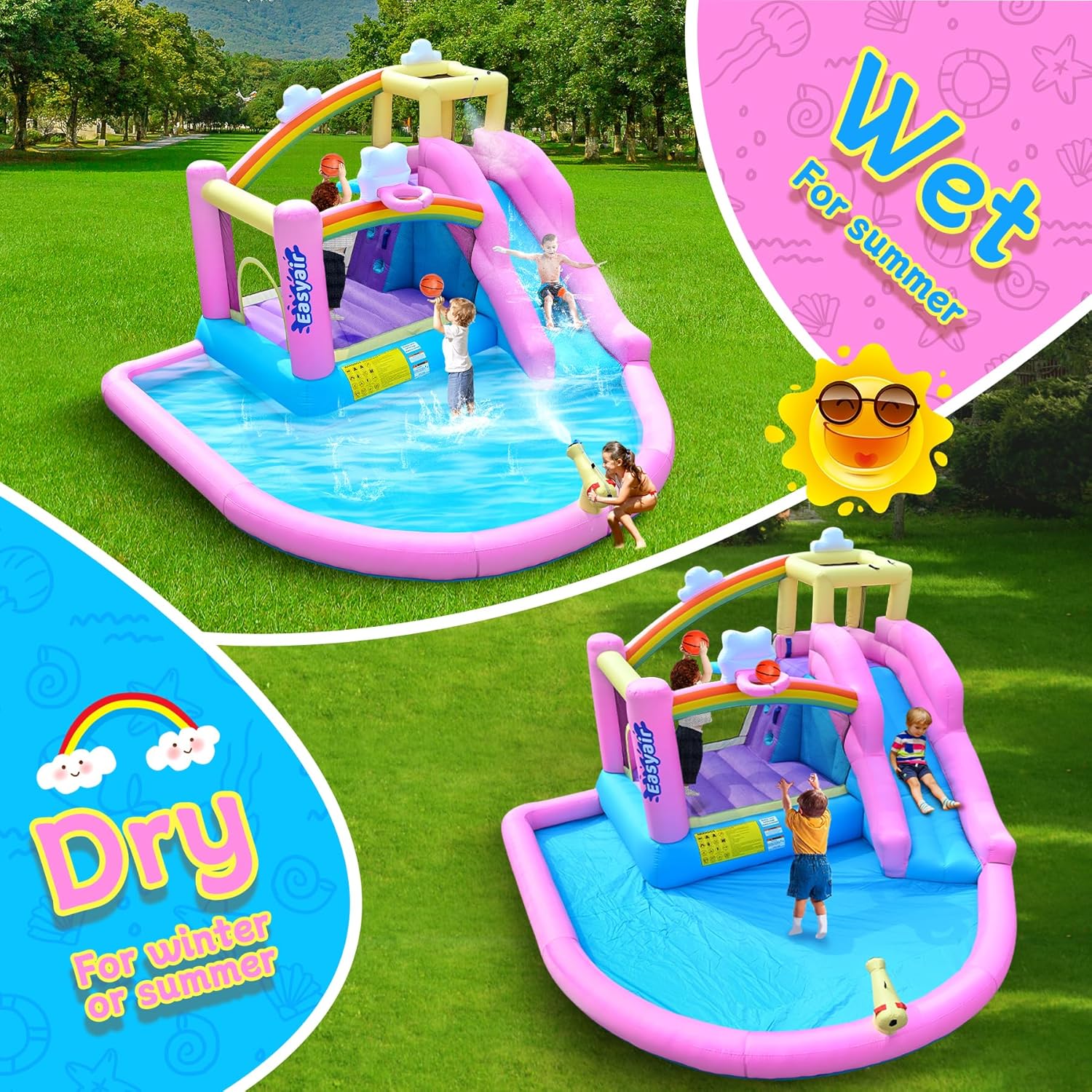 Blue Pinafore Denim Dress