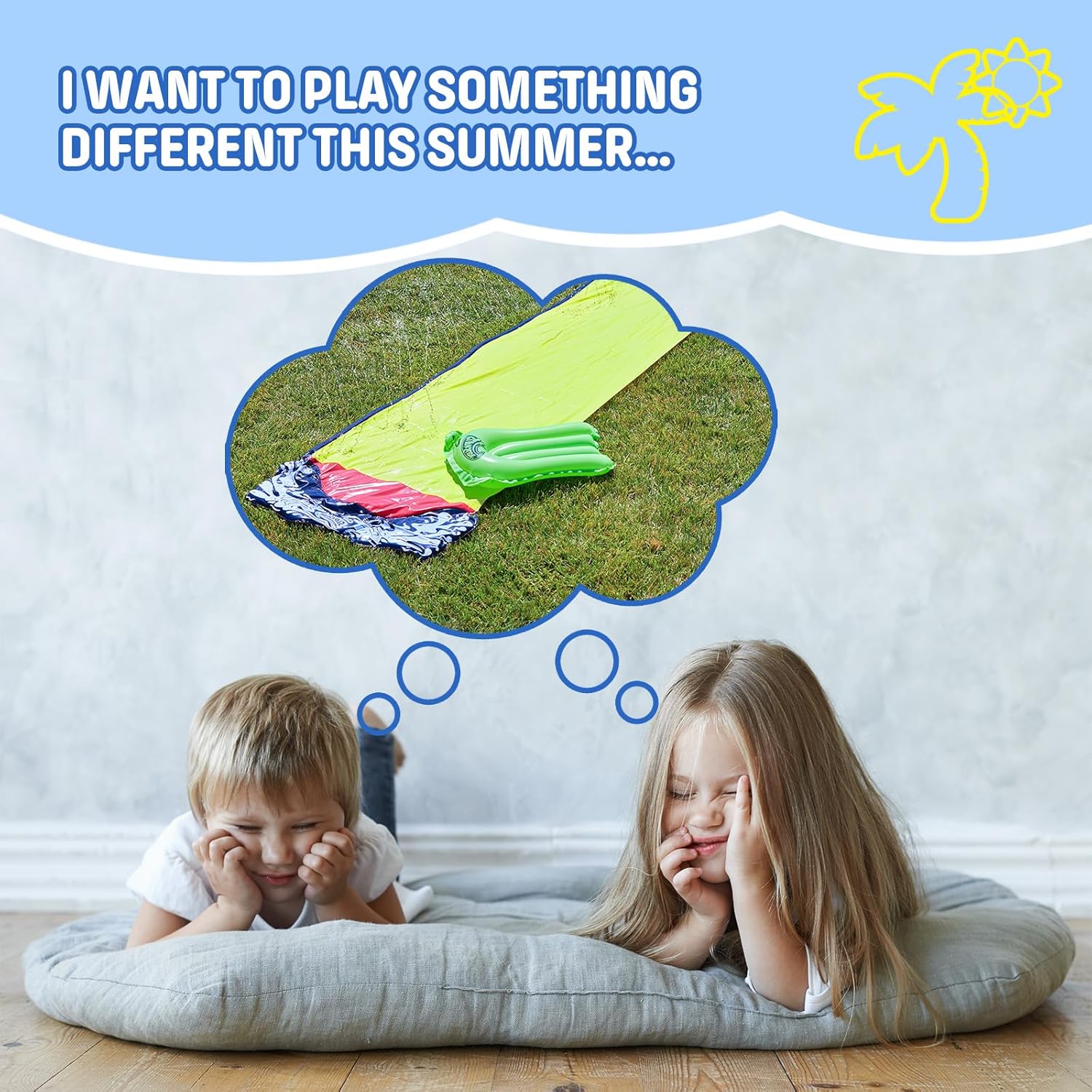 Blue Pinafore Denim Dress