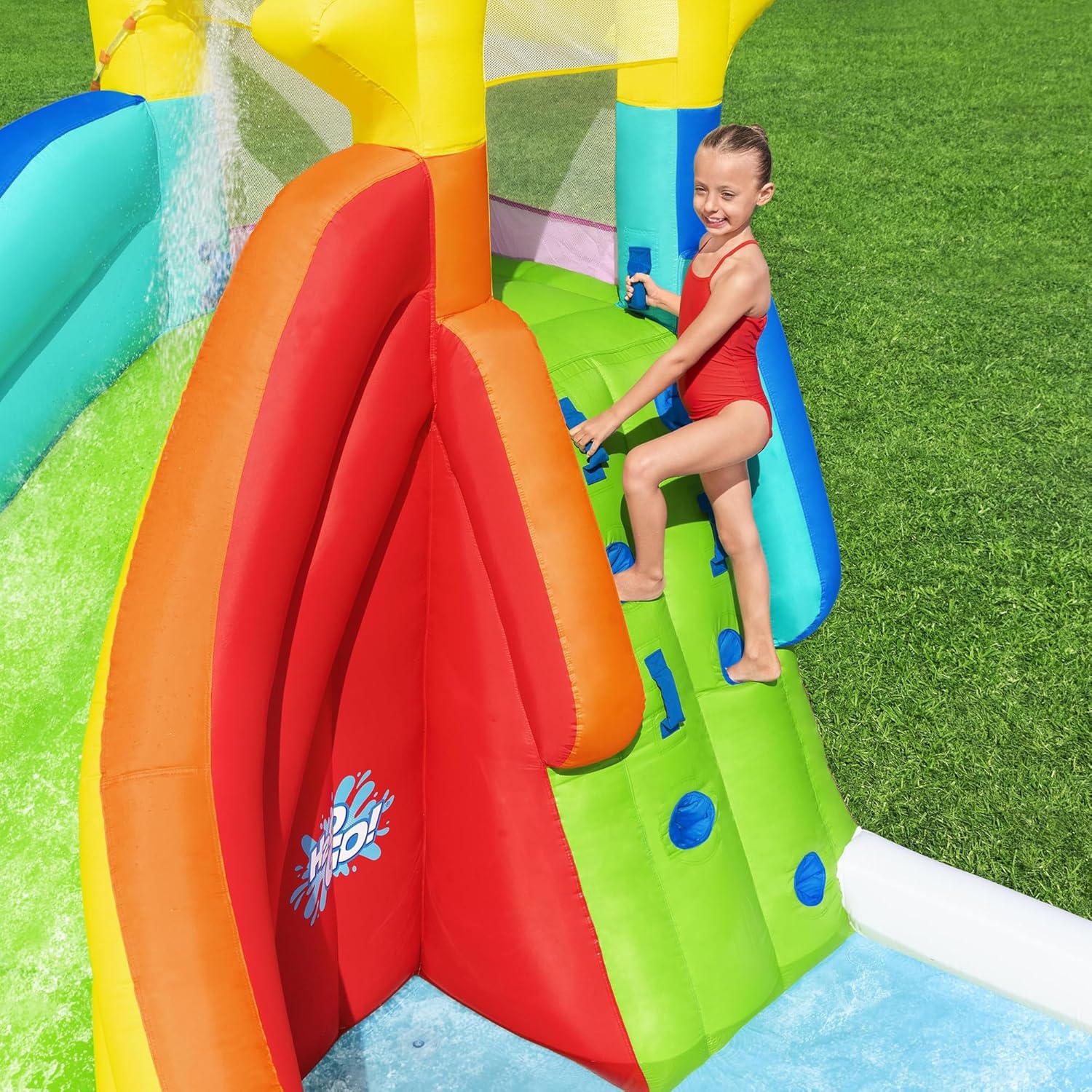 Blue Pinafore Denim Dress