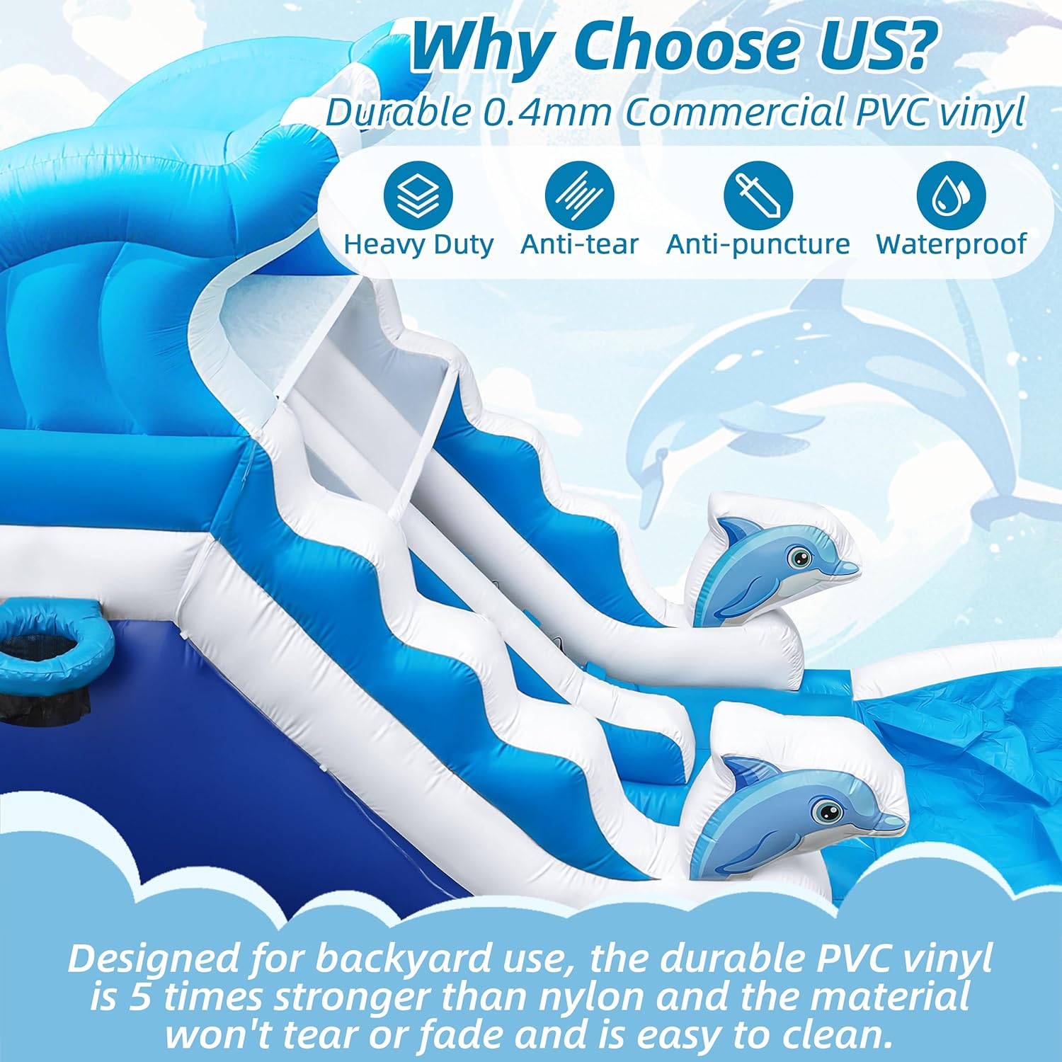 Blue Pinafore Denim Dress