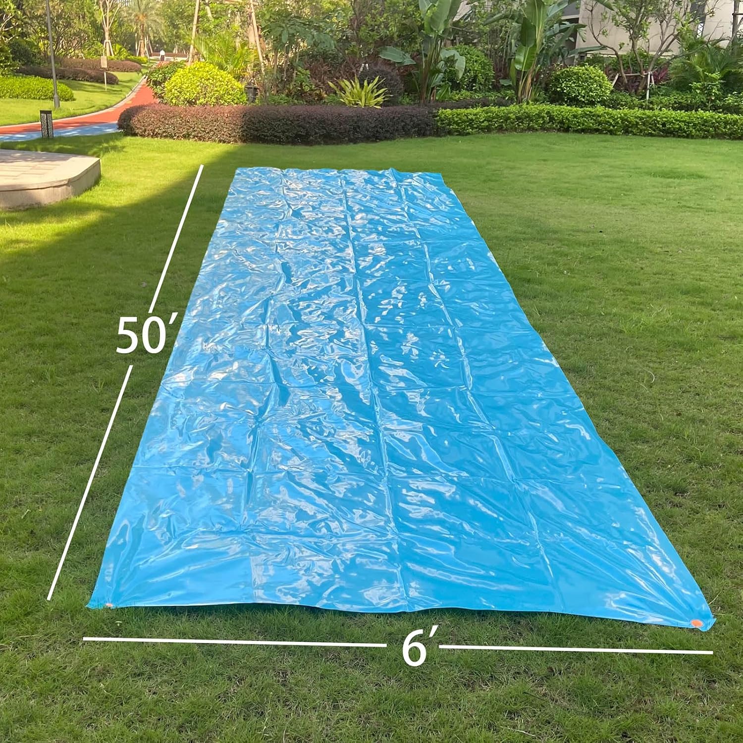 Blue Pinafore Denim Dress