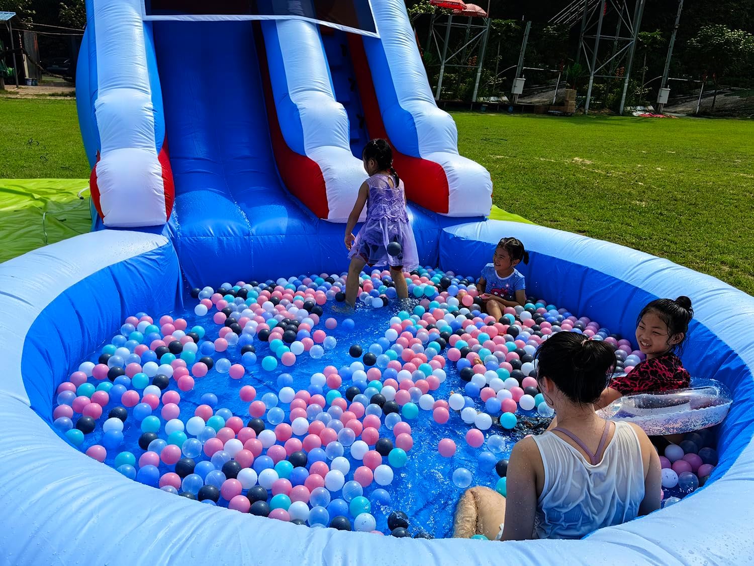 Blue Pinafore Denim Dress