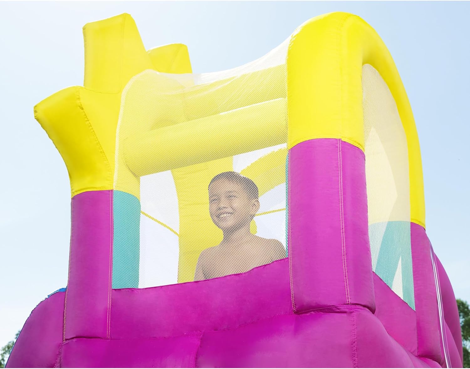 Blue Pinafore Denim Dress