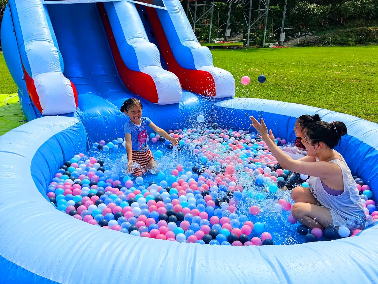 Blue Pinafore Denim Dress